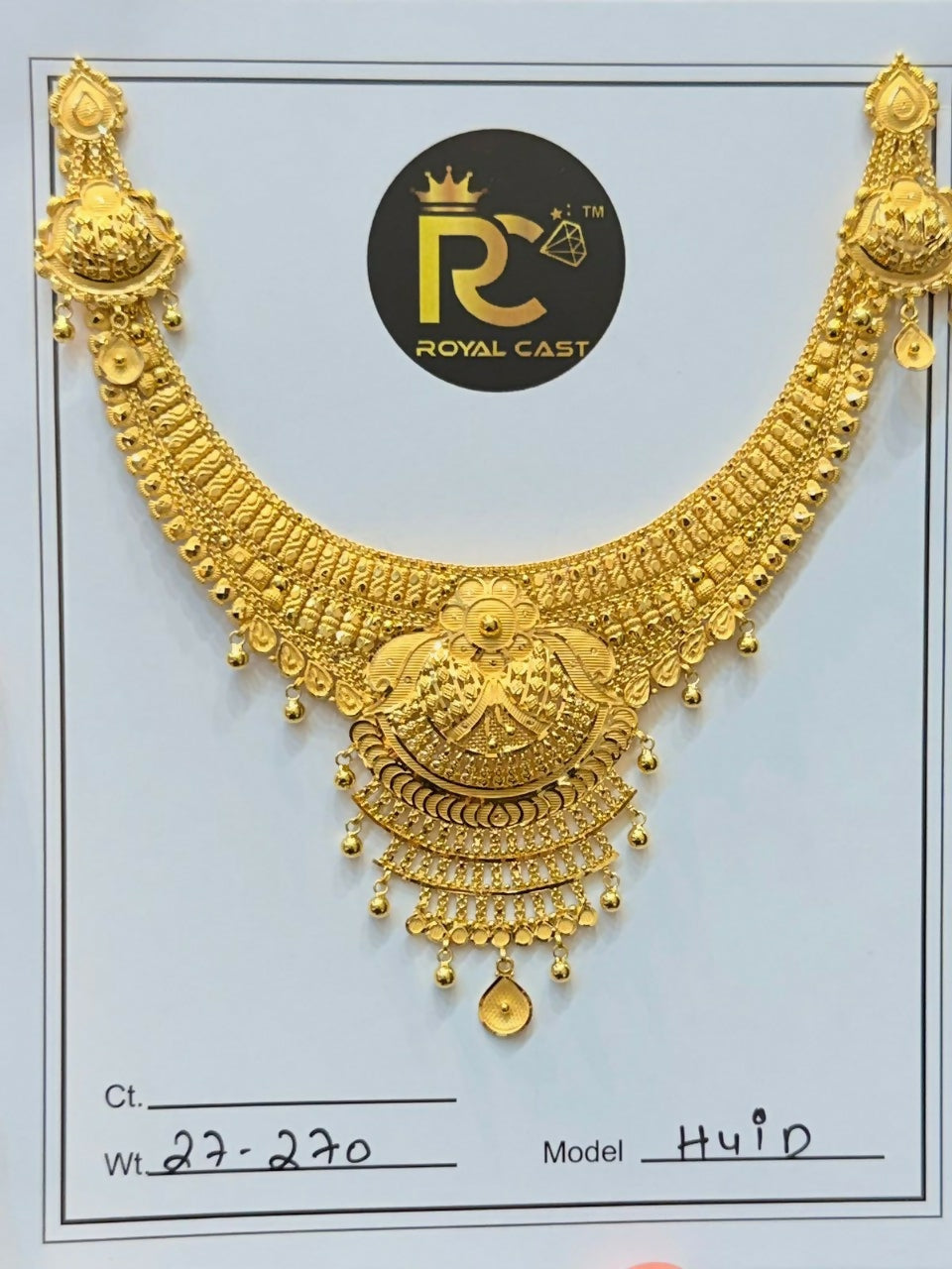 Gold Necklace Sarafa Bazar India