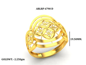 Paper Casting Ladies Ring Sarafa Bazar India
