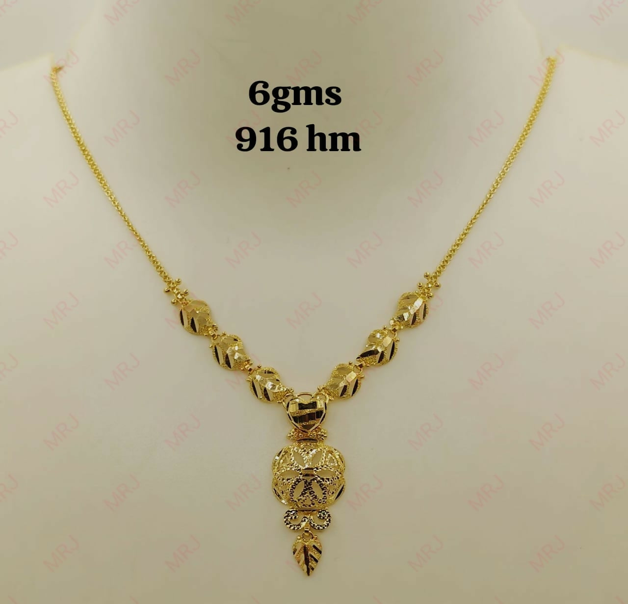 22kt Turkey Necklace Sarafa Bazar India