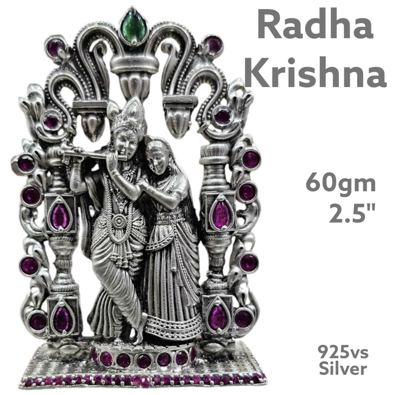 925 Silver Radha Krishna Sarafa Bazar India