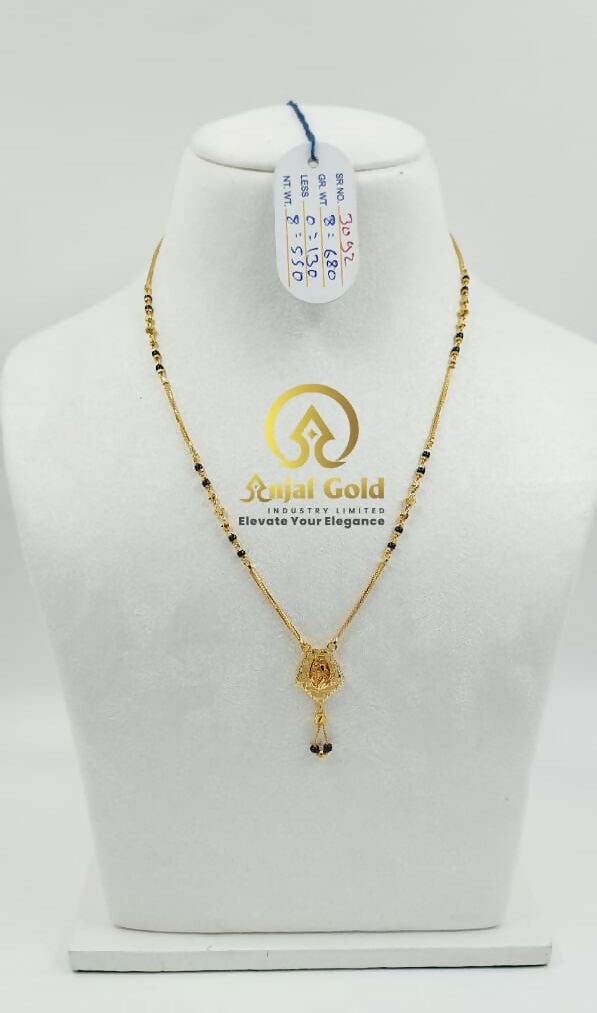 Gold Mangalsutra Sarafa Bazar India