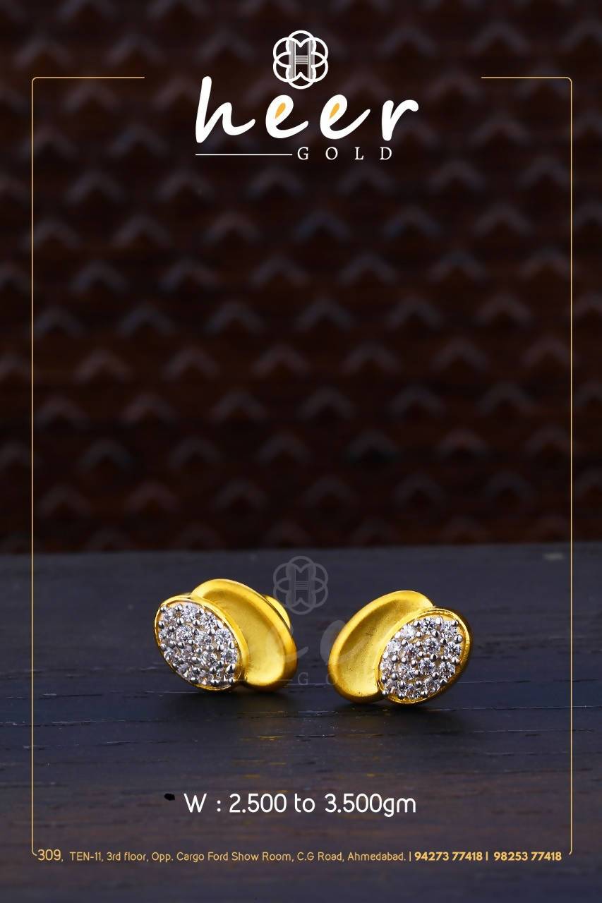 CZ Casting Earrings Sarafa Bazar