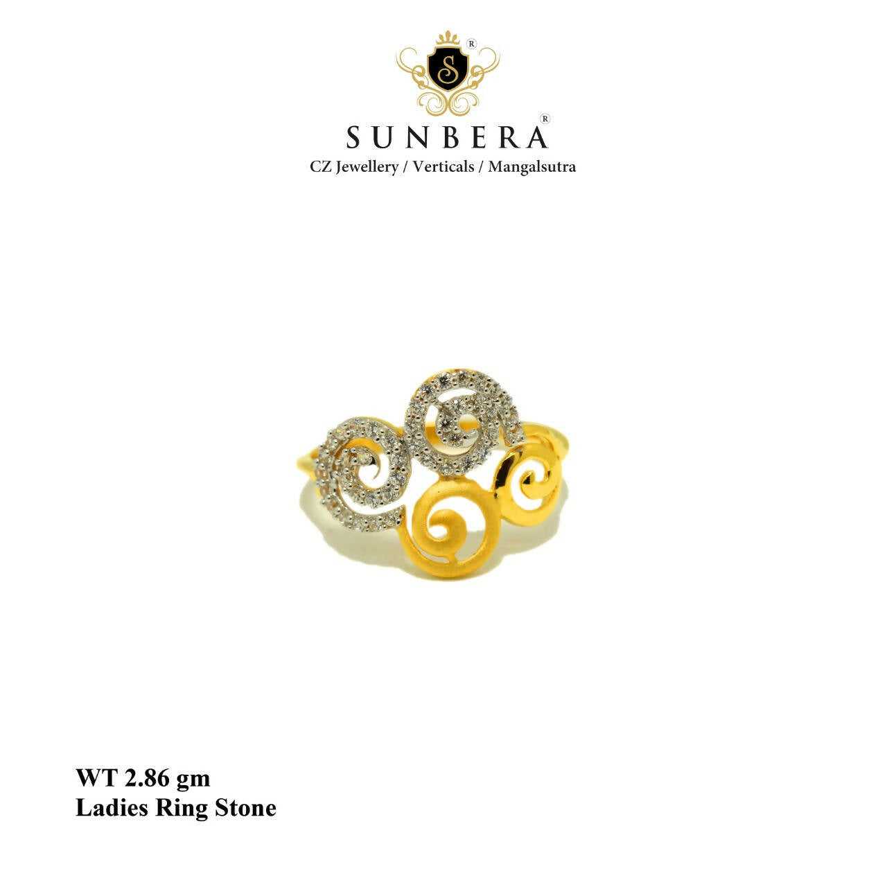 Ladies Stone Ring Sarafa Bazar India