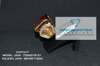 CZ Casting Gents Ring Sarafa Bazar India