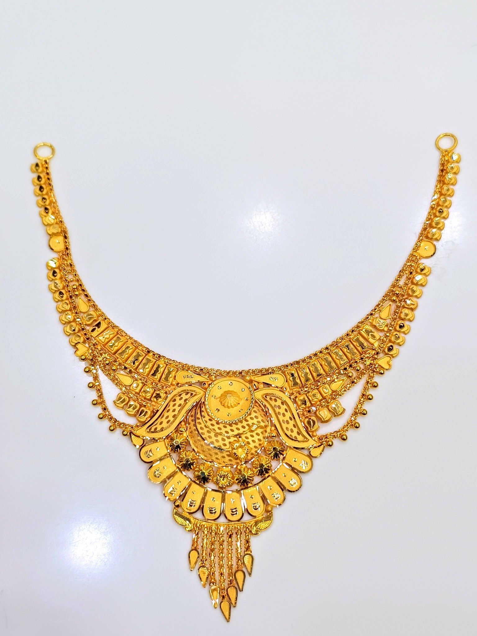 Gold Necklace Sarafa Bazar India