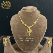 TURKEY SET-S- 34 - Turkey Necklace Sets Sarafa Bazar India