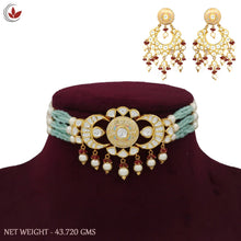 Kundan Antique Chick Set Sarafa Bazar India