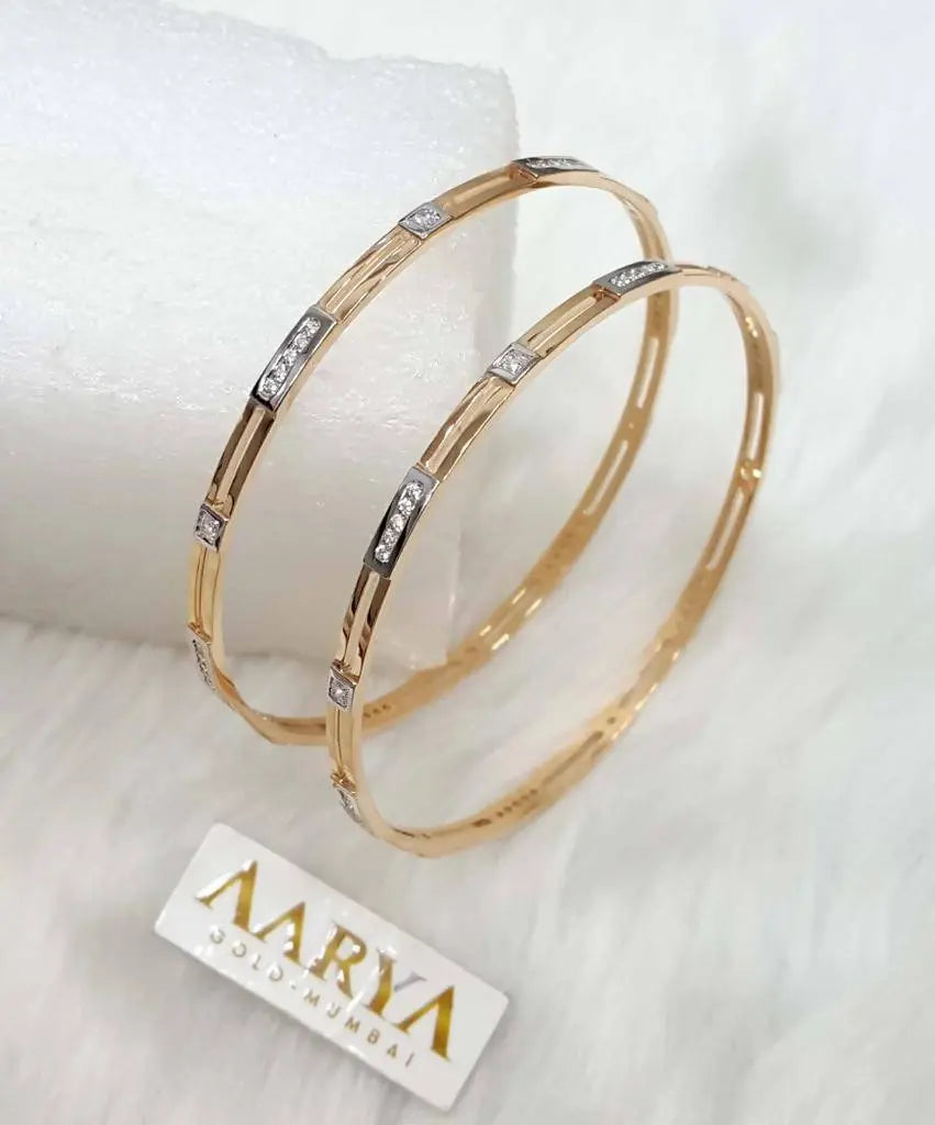 Rose Gold Bangles Sarafa Bazar