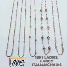 18KT ITALIAN CHAINS Sarafa Bazar India