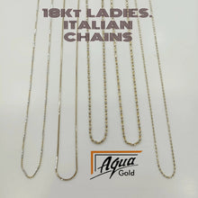 18KT ITALIAN CHAINS Sarafa Bazar India