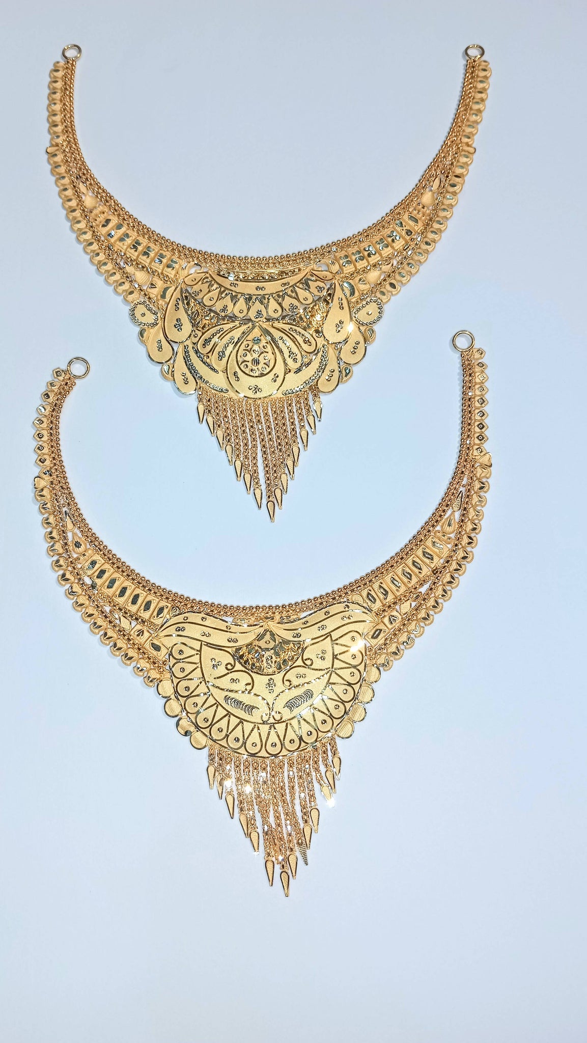 Gold Necklace Sarafa Bazar India