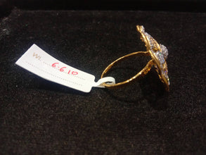 CZ Cocktail Ladies Ring Sarafa Bazar