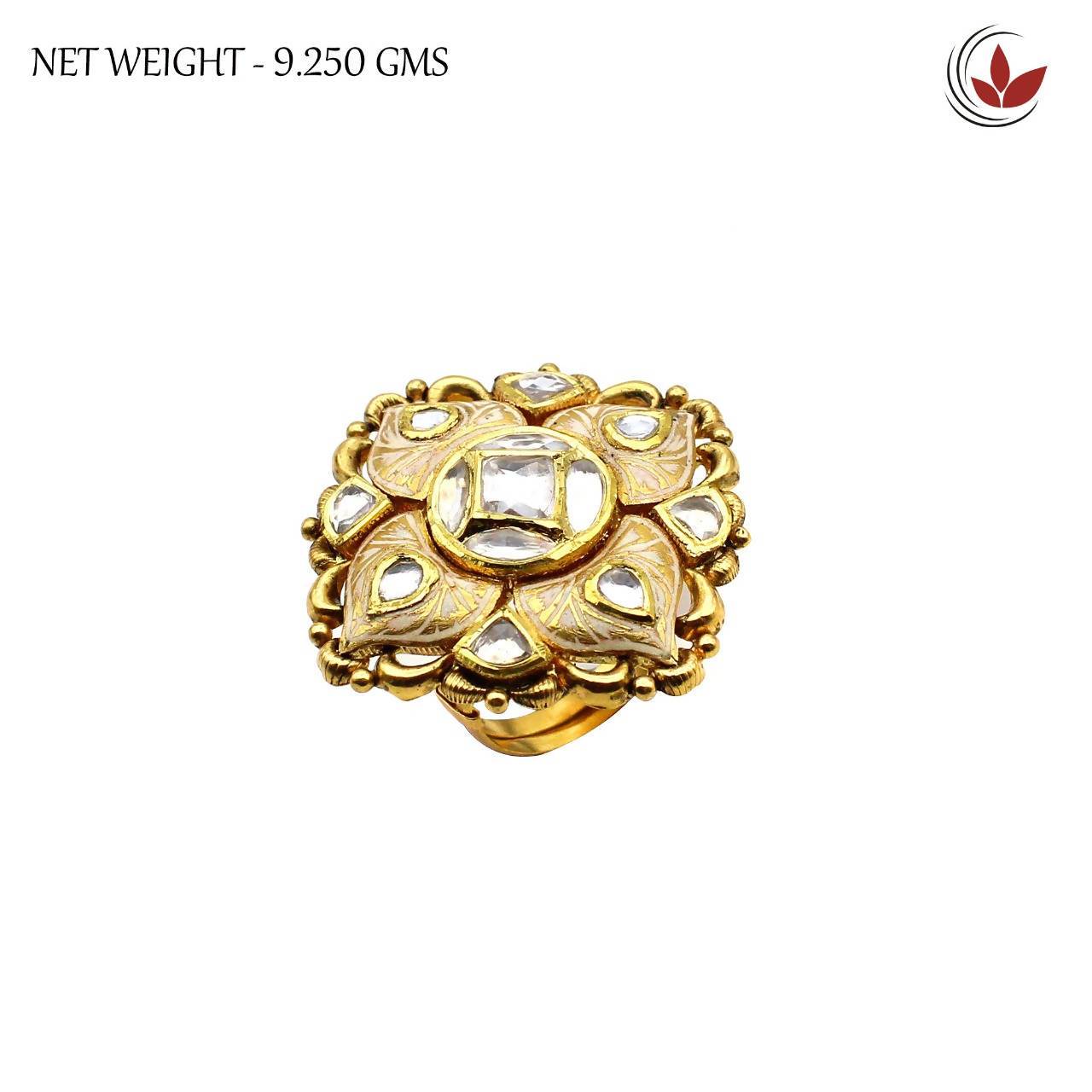 Antique Kundan Ring Sarafa Bazar
