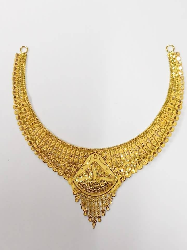 Gold Necklace Sarafa Bazar India