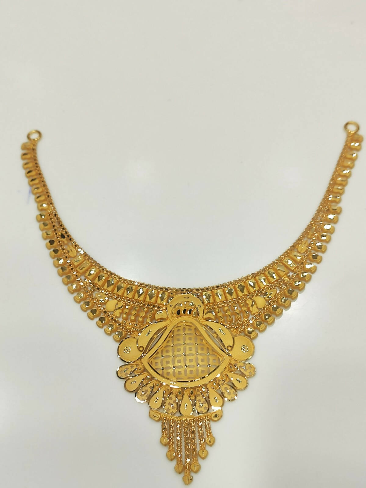 Gold Necklace Sarafa Bazar India