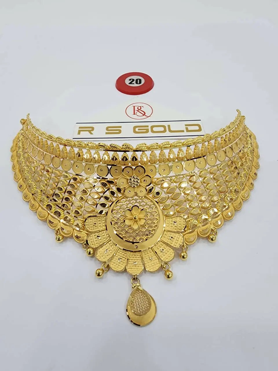 Gold Choker Sarafa Bazar India