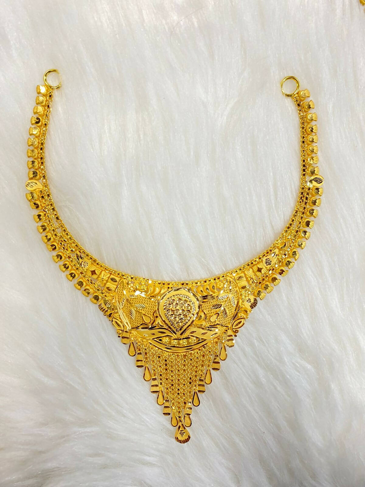 Gold Necklace Sarafa Bazar India