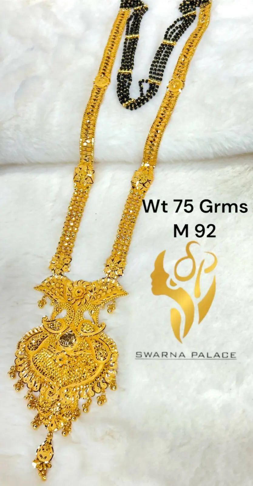 Gold Long Set Sarafa Bazar India