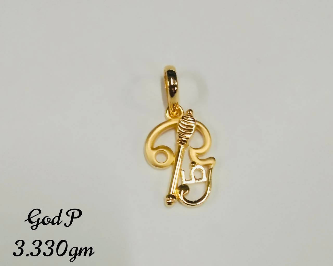 God Pendant Sarafa Bazar India