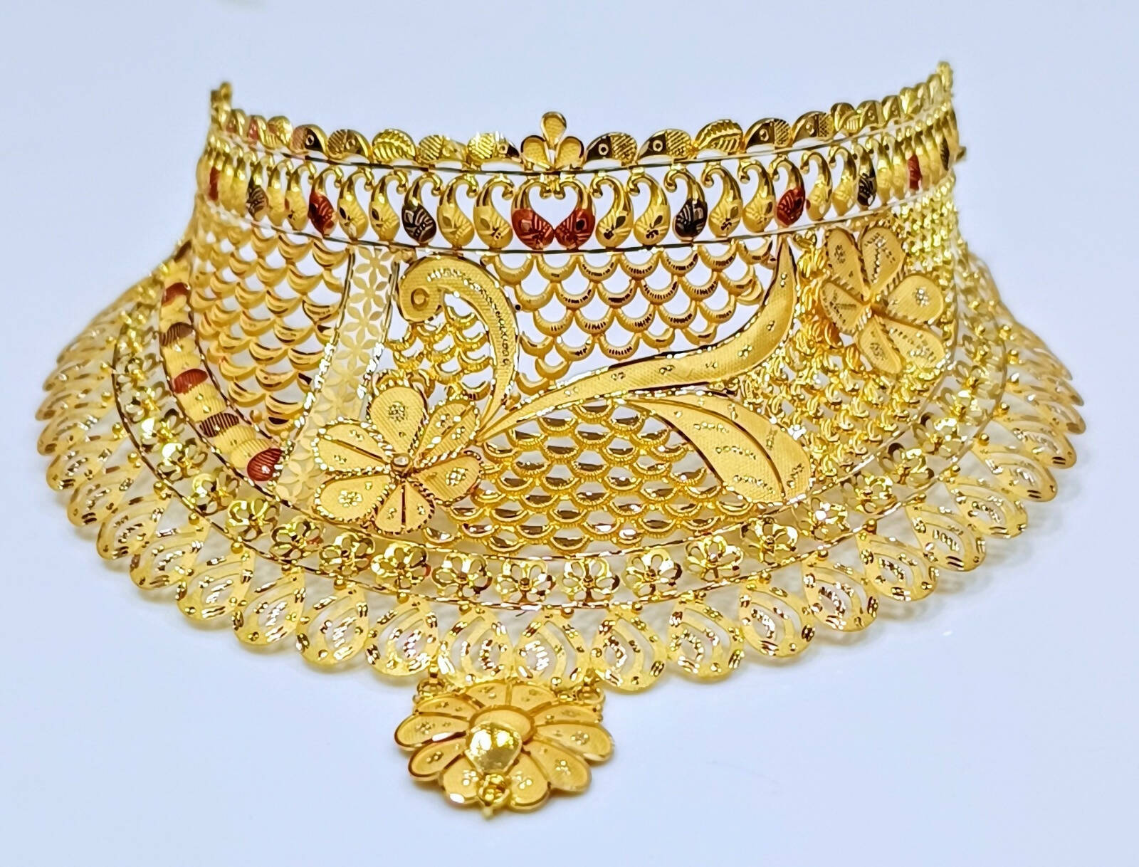 Gold Choker Sarafa Bazar India