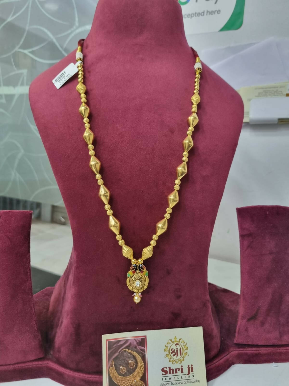 Light Weight Ghlasari Necklace Sarafa Bazar India