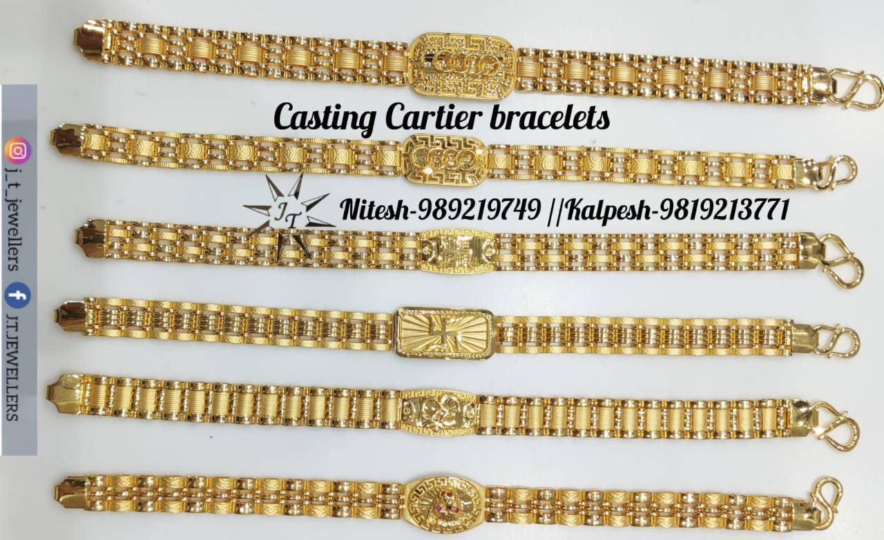 Casting Cartier Bracelets Sarafa Bazar India