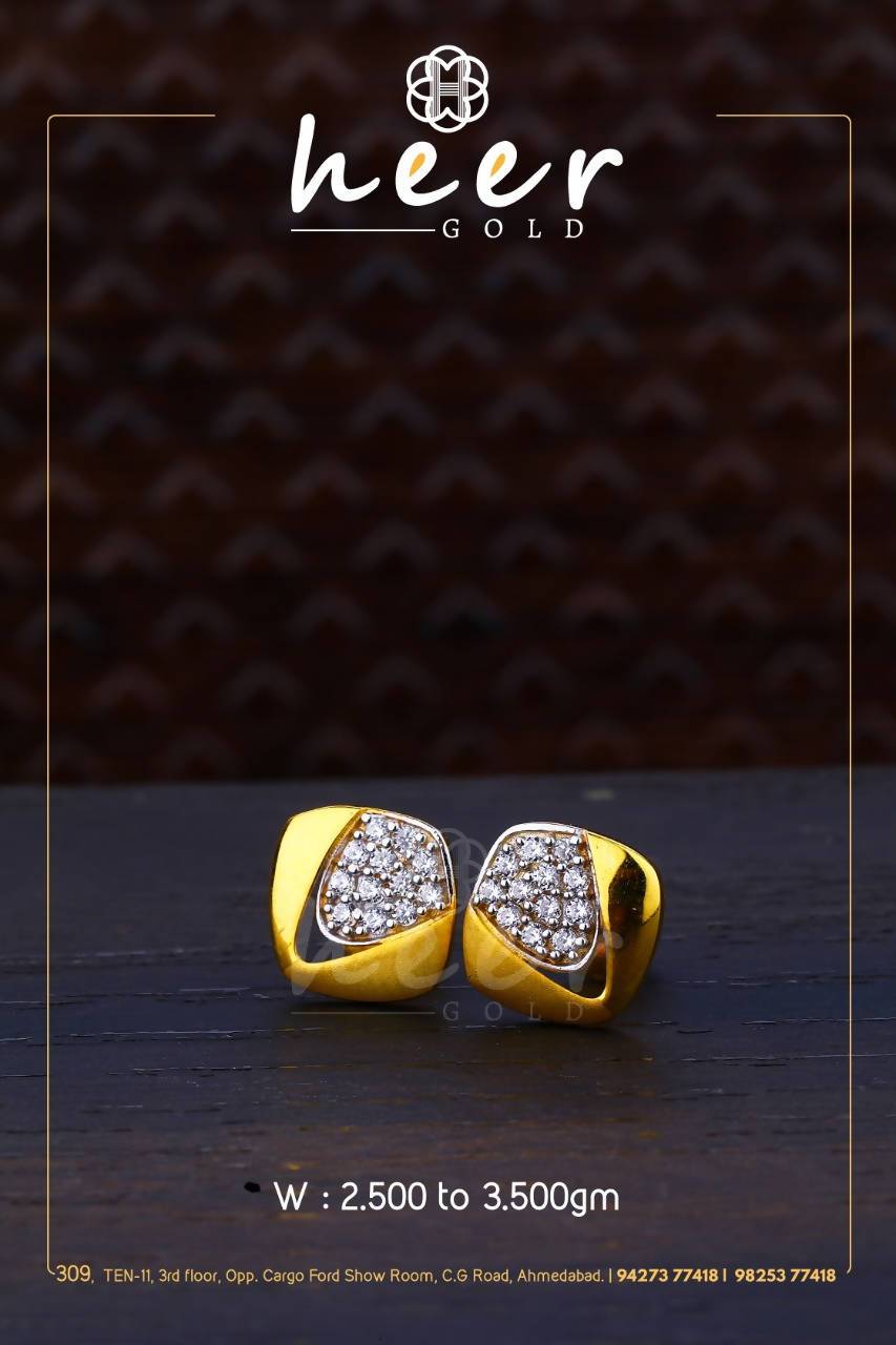 CZ Casting Earrings Sarafa Bazar