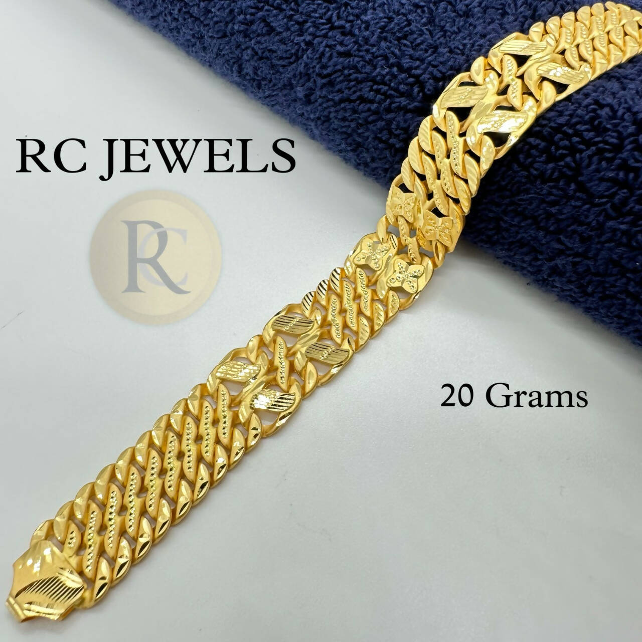 1/20 12K Yellow Gold Filled Green Jadeite Stone Chain Bracelet 12.00g –  Shop Thrift World