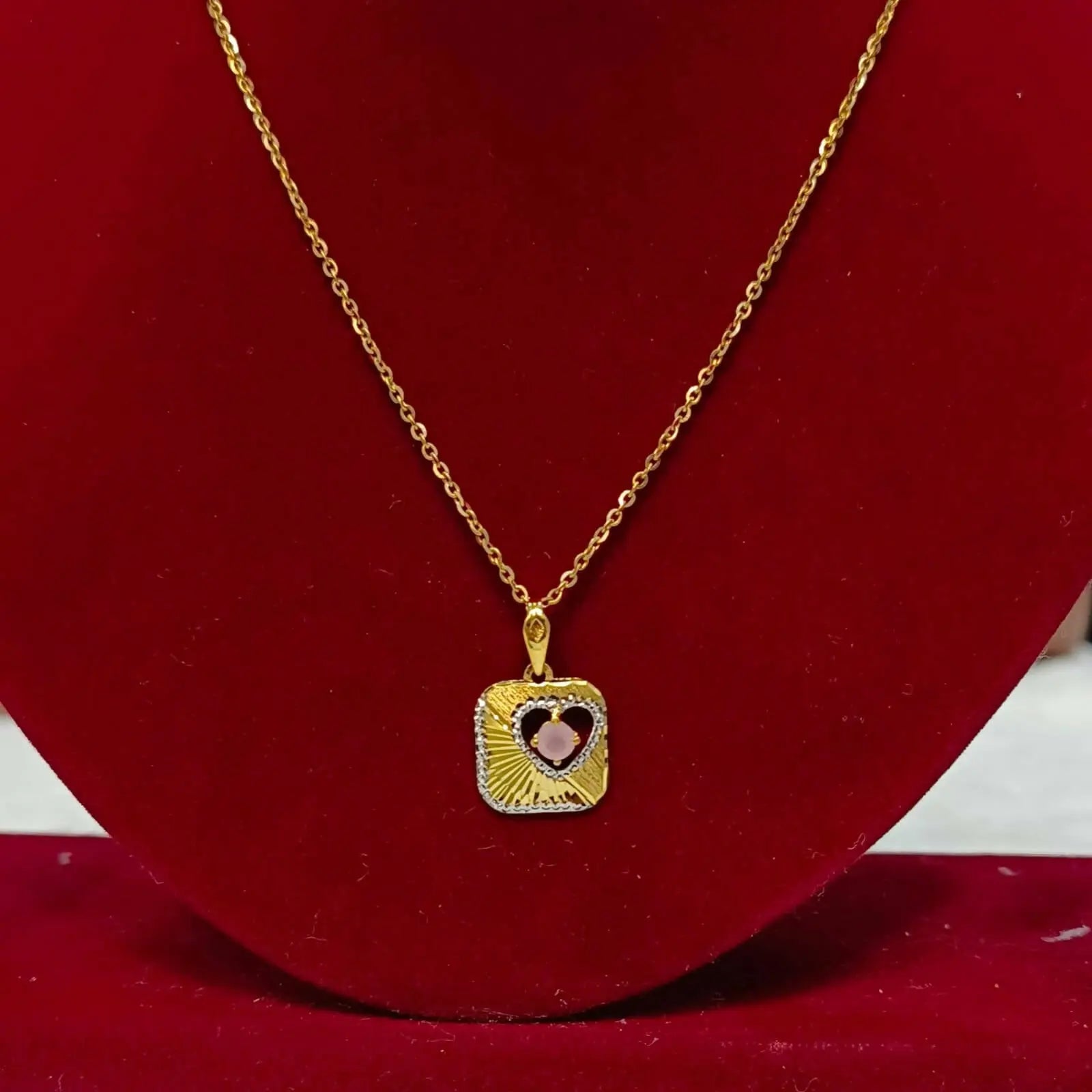 Turkish Italian Gold Pendant Sarafa Bazar India