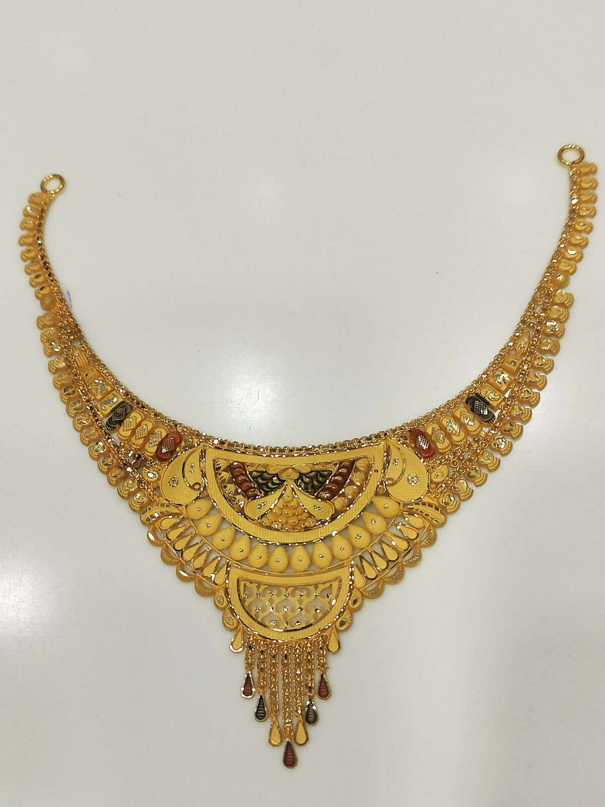 Gold Necklace Sarafa Bazar India