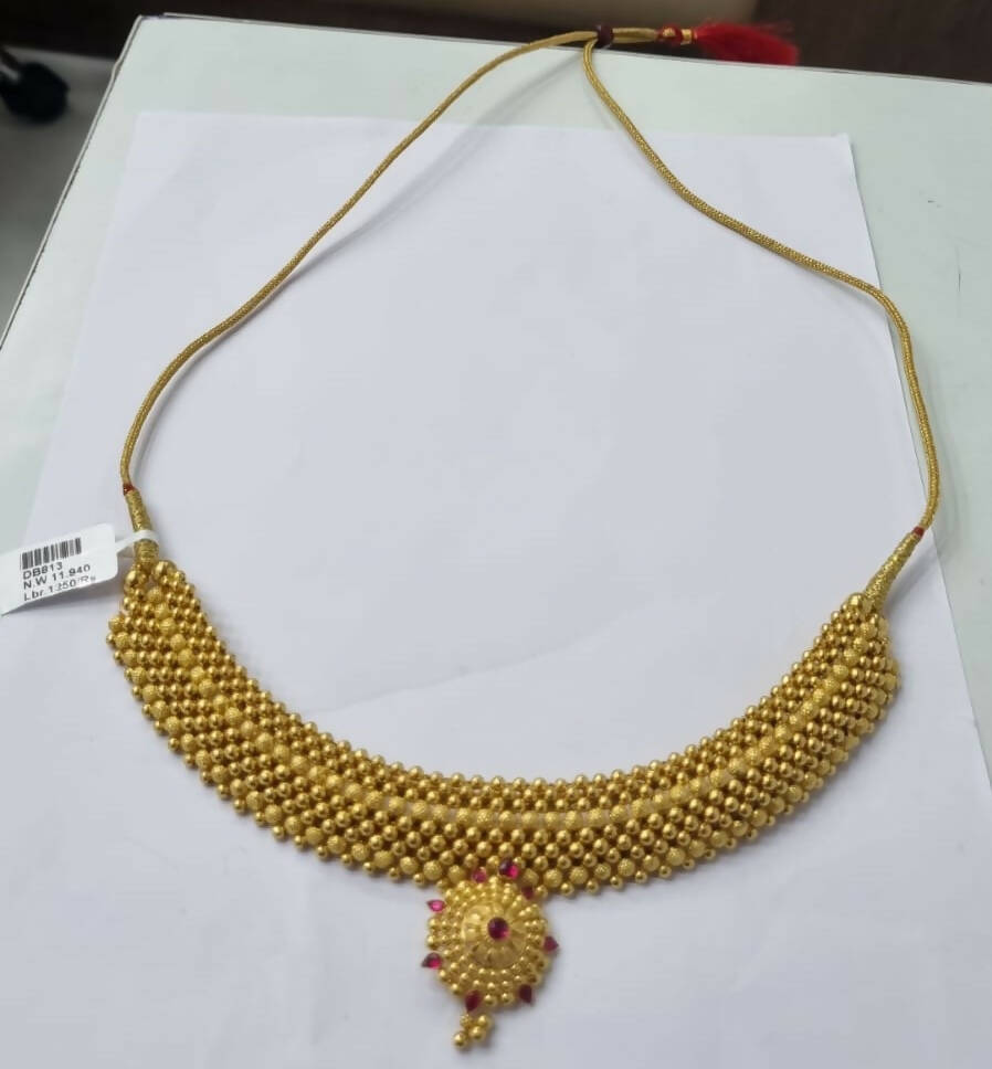 Light Weight Ghalsari Necklace Sarafa Bazar India