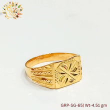 GRP-SG-65 - Plain Gents Rings Sarafa Bazar India