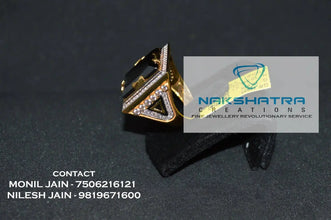 CZ Casting Gents Ring Sarafa Bazar India
