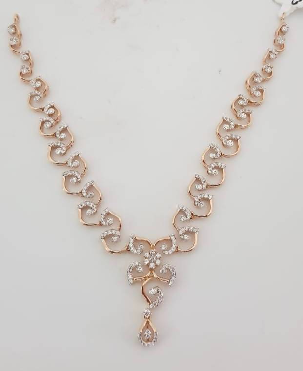 Diamond necklace Sarafa Bazar