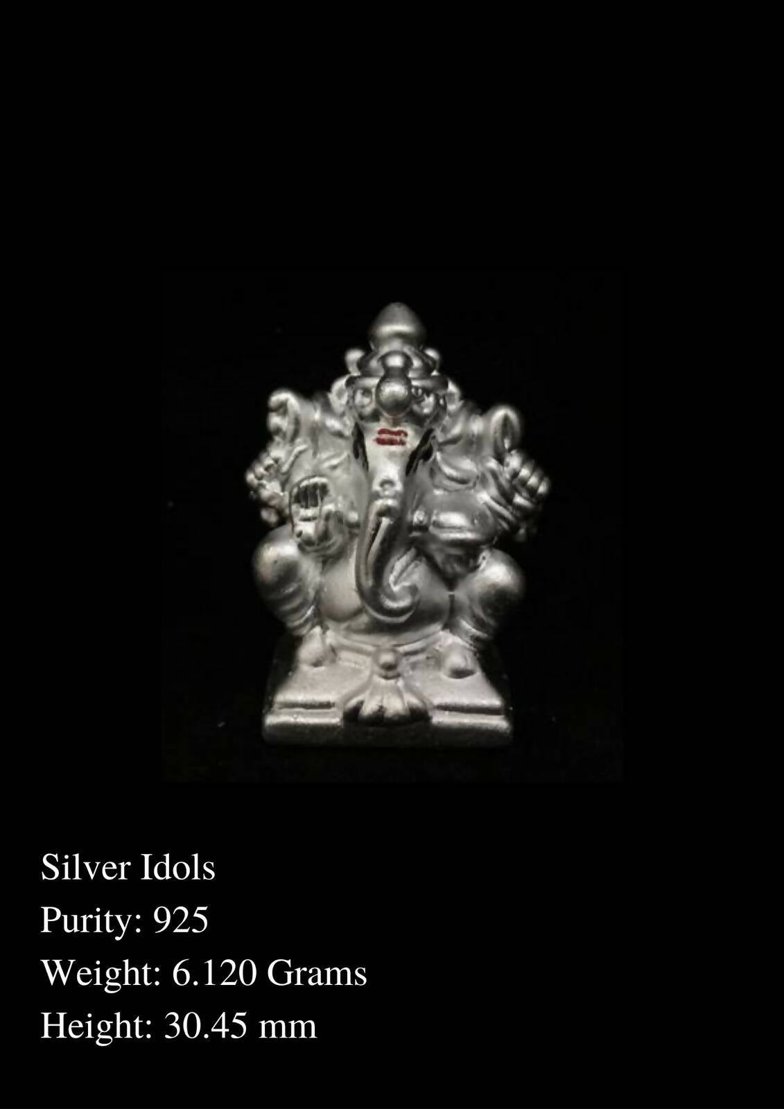 925 Silver Idols Sarafa Bazar India