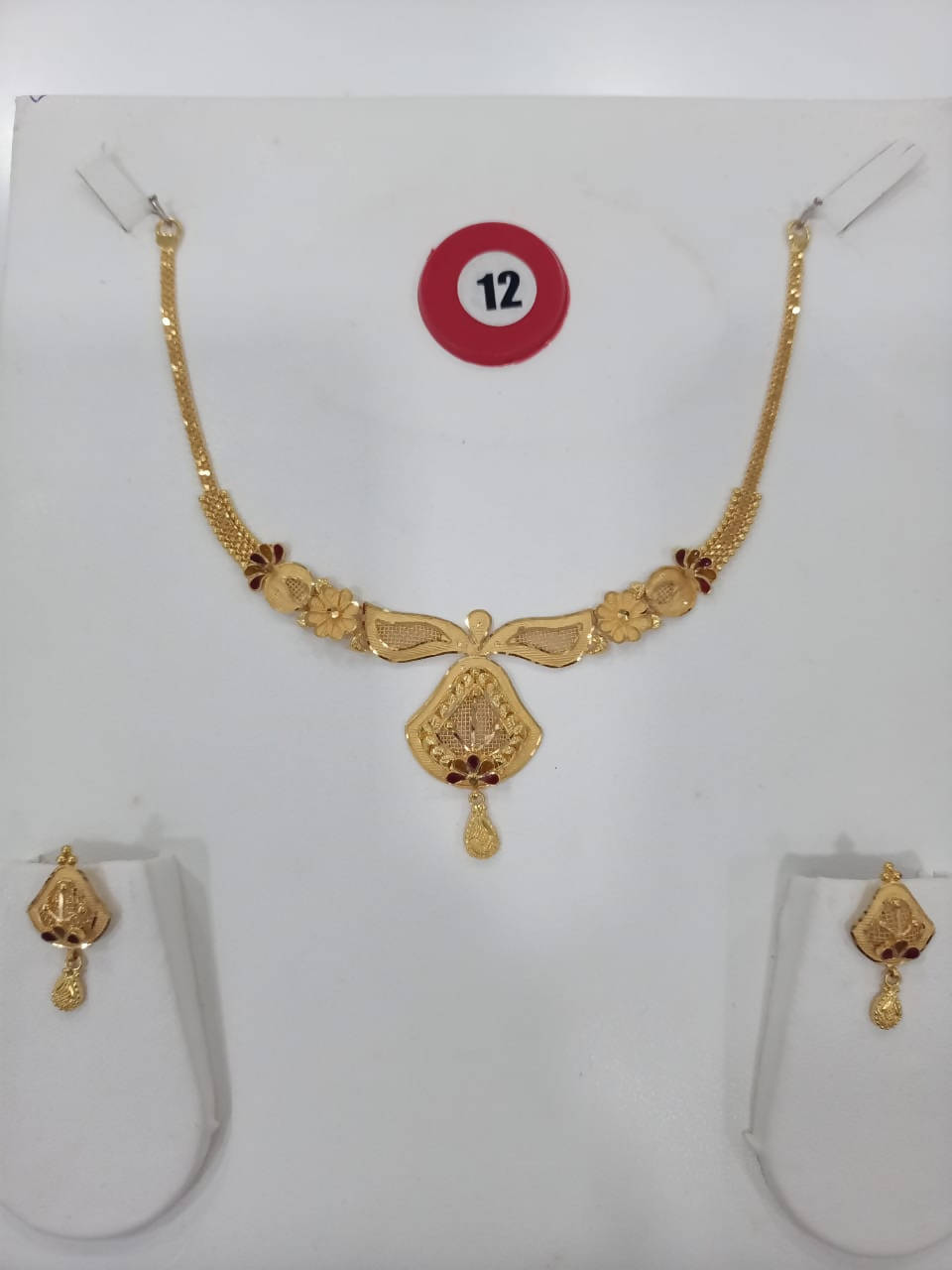 Gold Necklace Sarafa Bazar India