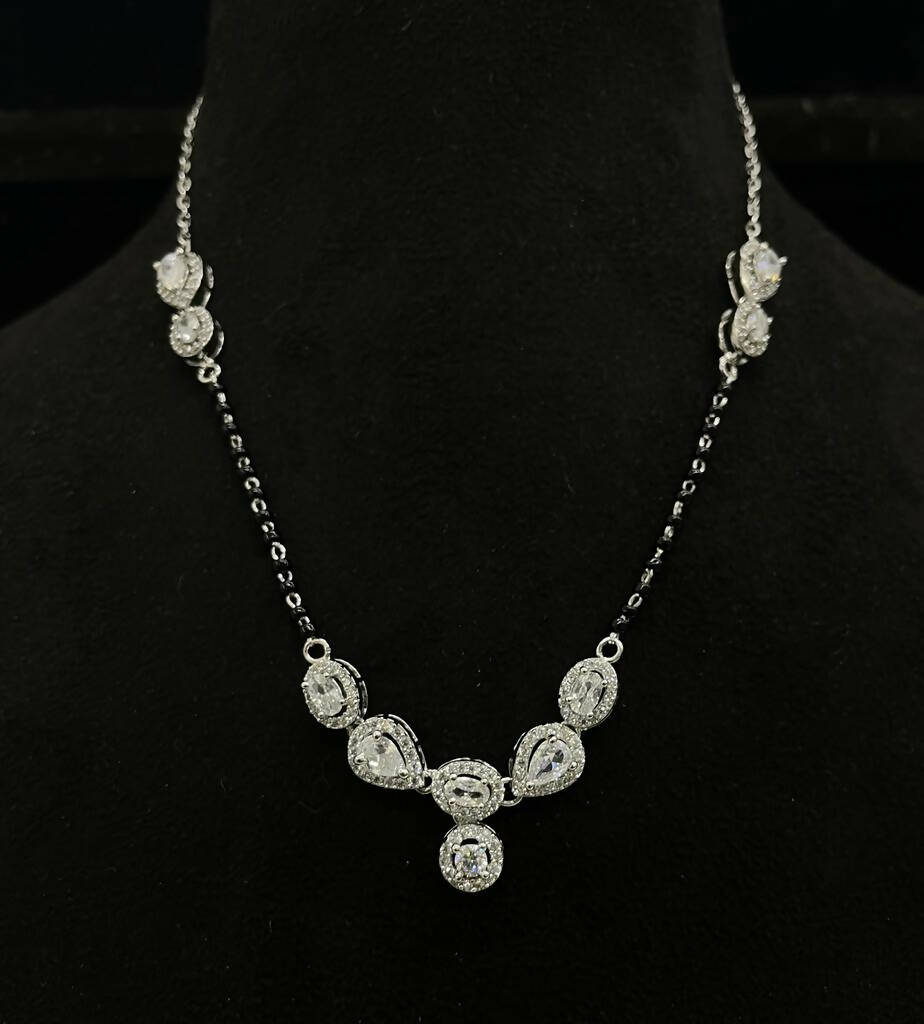 925 Silver Mangalsutra Sarafa Bazar India