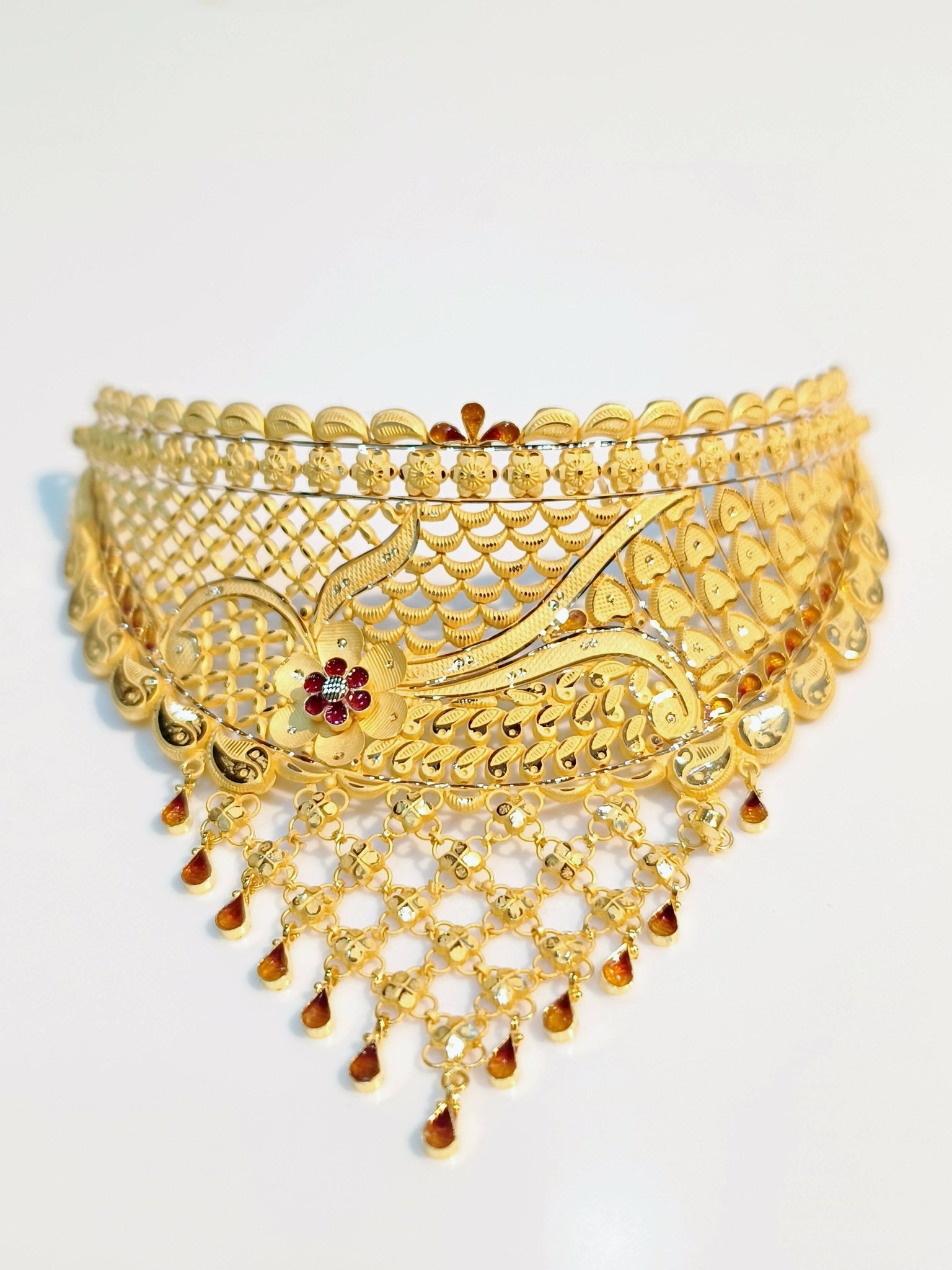 Gold Choker Sarafa Bazar India