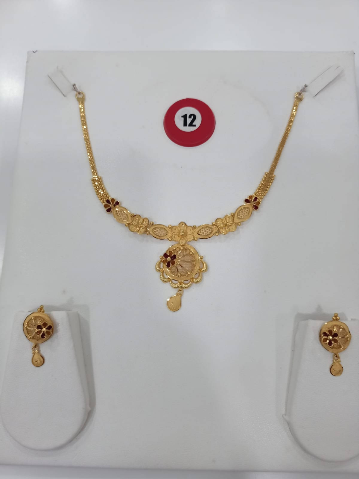 Gold Necklace Sarafa Bazar India