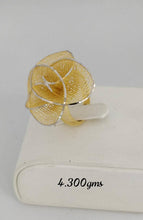 18kt Exclusive Flora Rings. Sarafa Bazar