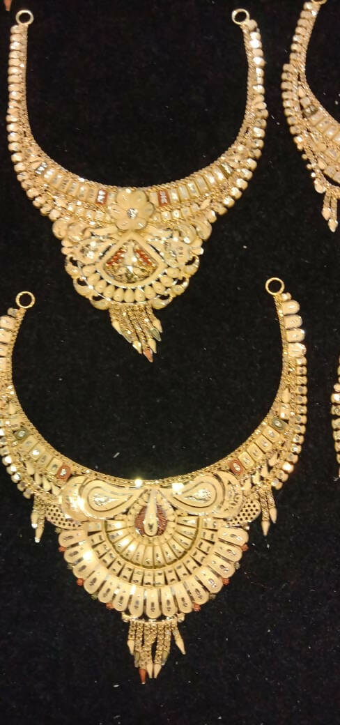 Gold Necklace Sarafa Bazar India