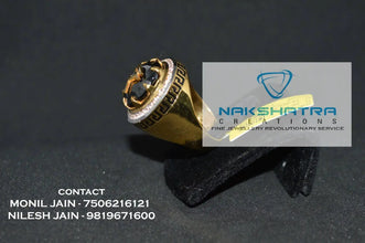 CZ Casting Gents Ring Sarafa Bazar India