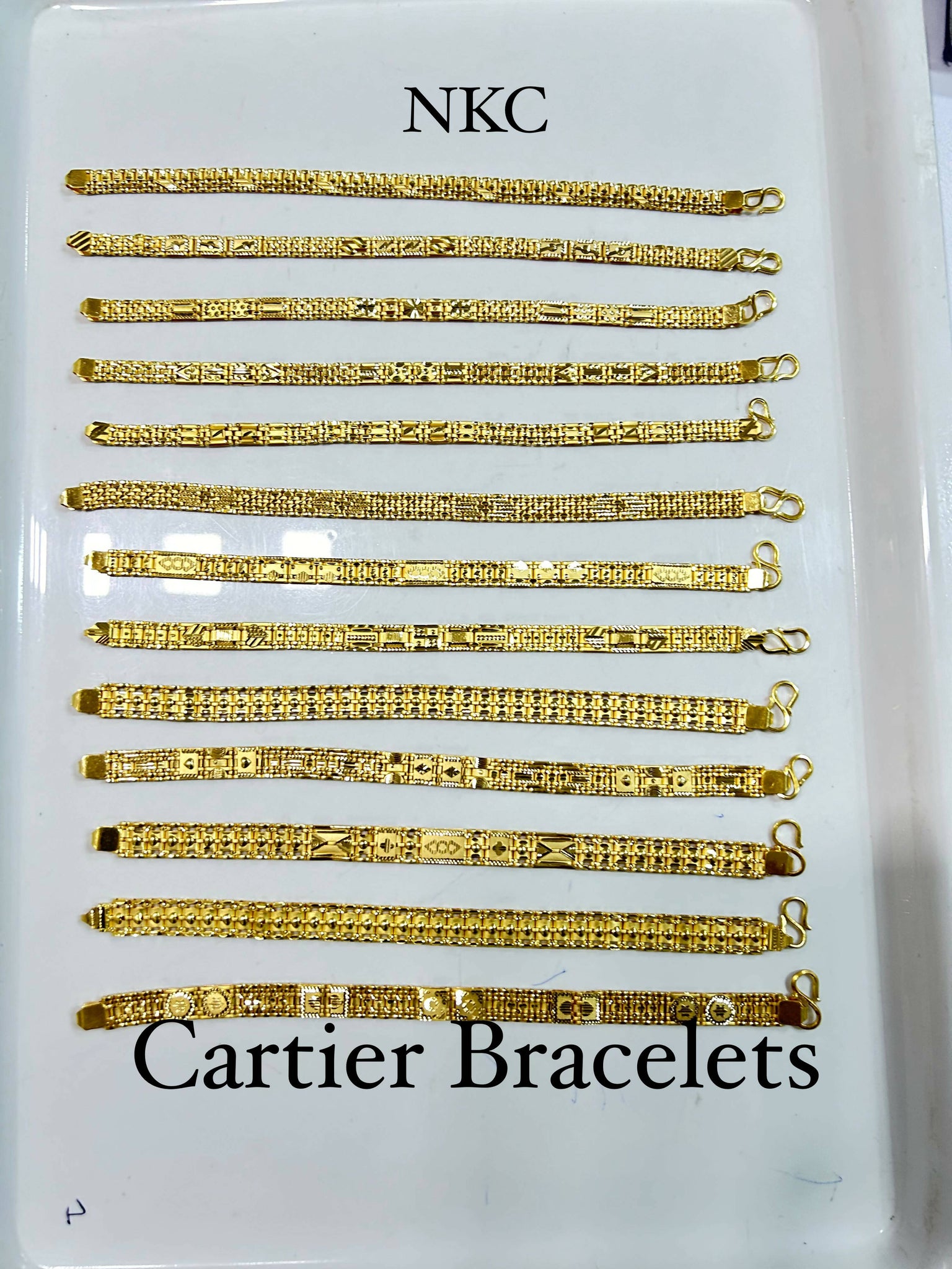 22kt Cartier Bracelets Sarafa Bazar India