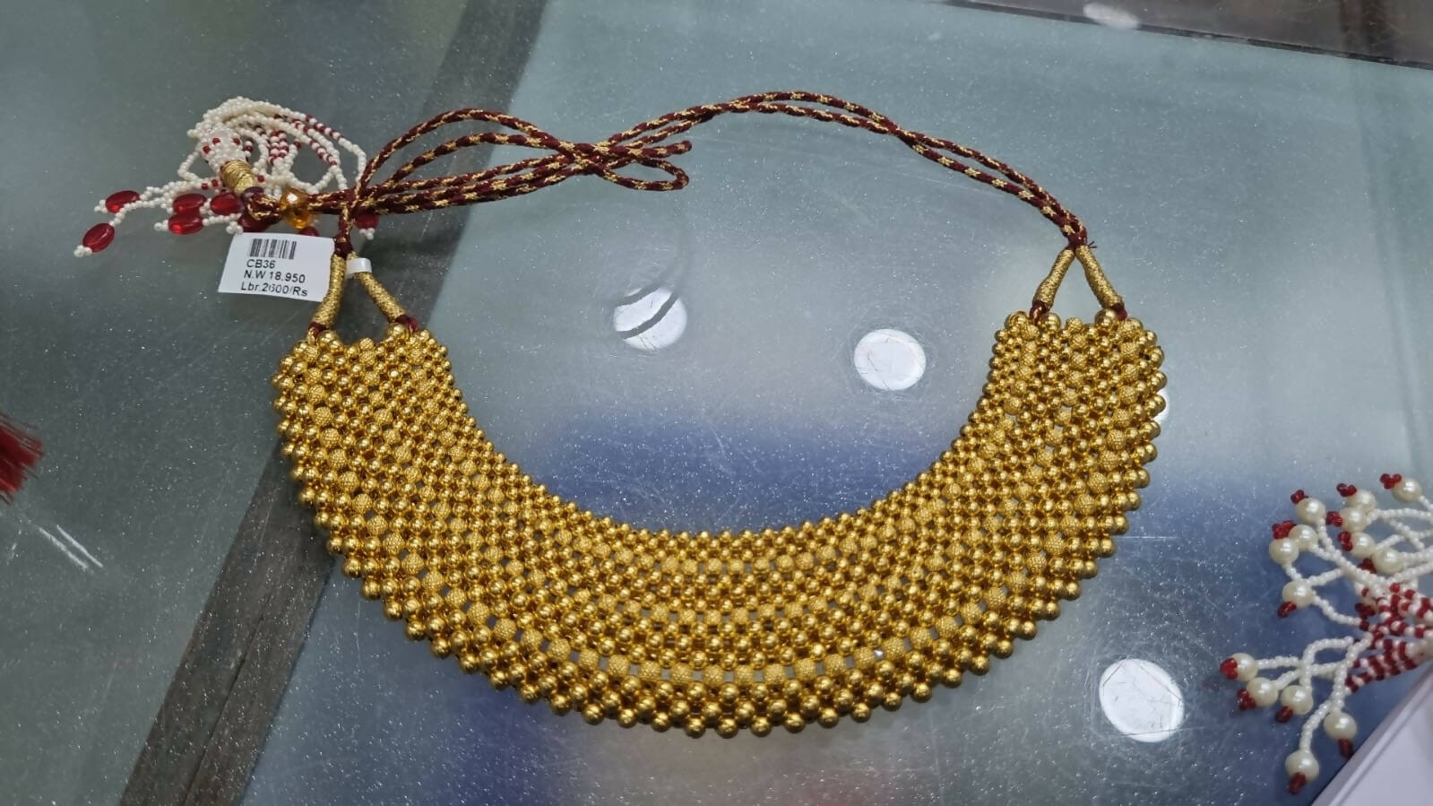 Light Weight Ghalsari Necklace Sarafa Bazar India