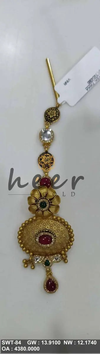 Antique Maang Tikka Sarafa Bazar India