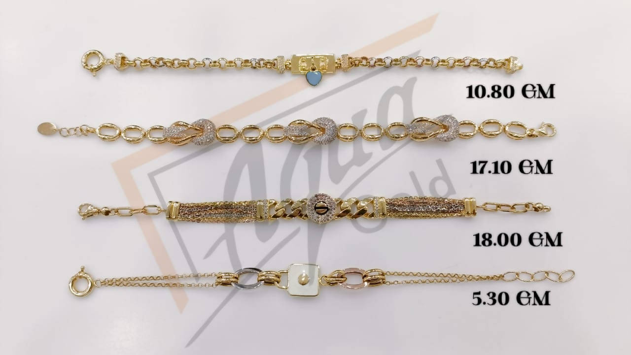 Turkish/Italian Gold Bracelets – Page 17 – Sarafa Bazar India