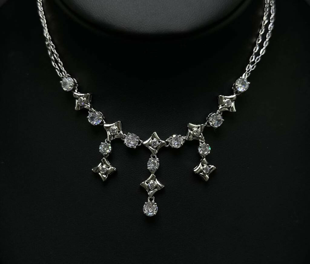 925 Silver Necklace Sarafa Bazar India