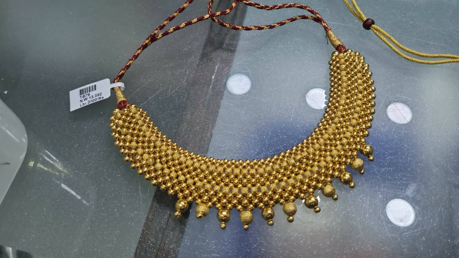 Light Weight Ghalsari Necklace Sarafa Bazar India