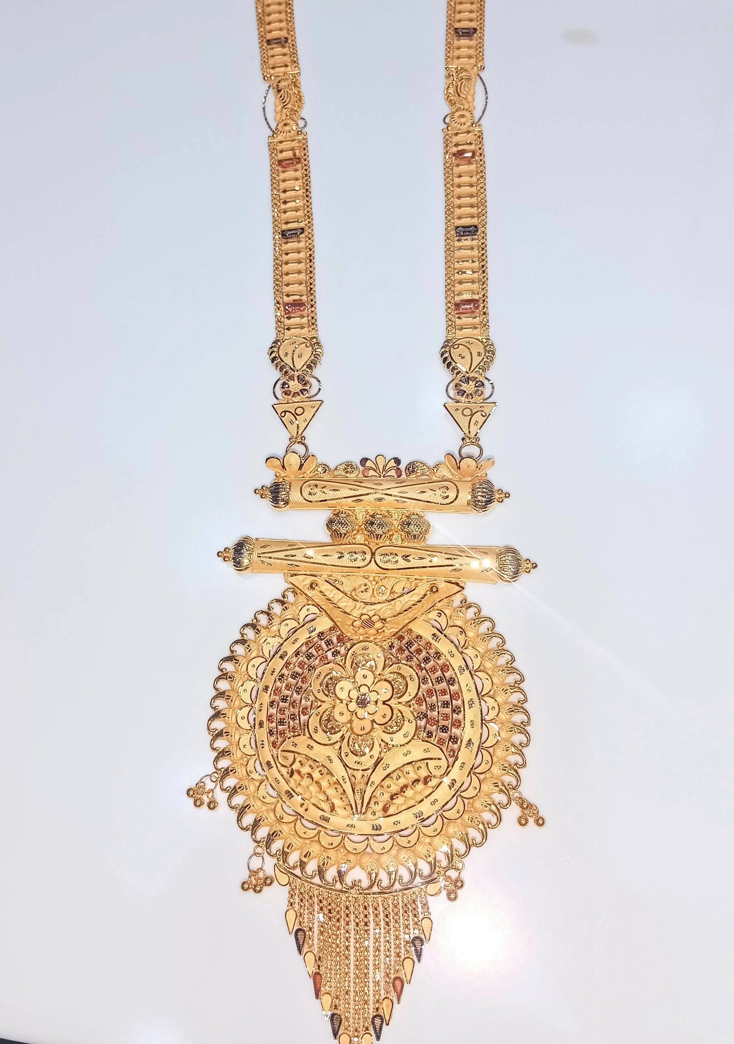 Gold Long Set Sarafa Bazar India