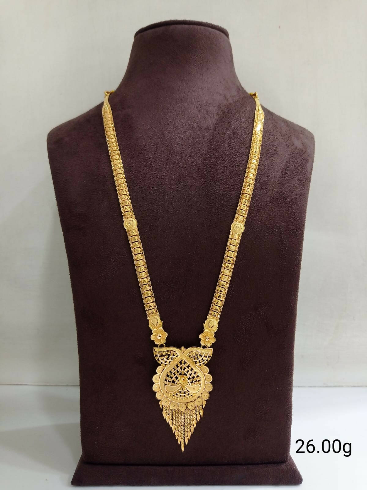 Gold Long Set Sarafa Bazar India